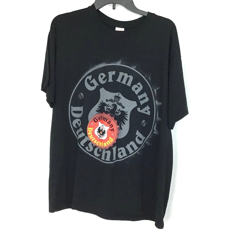 Black Germany Deutschland Graphic T-Shirt